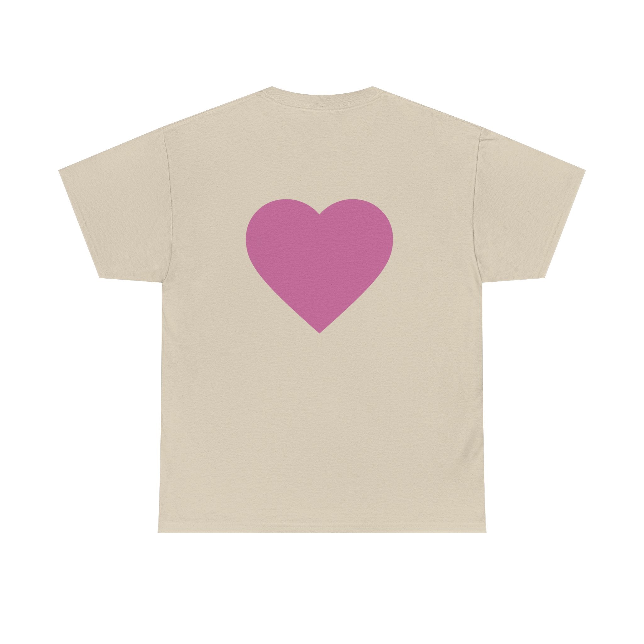 Best Mom Ever T-Shirt — Gradient Block Text Tee with Back Heart