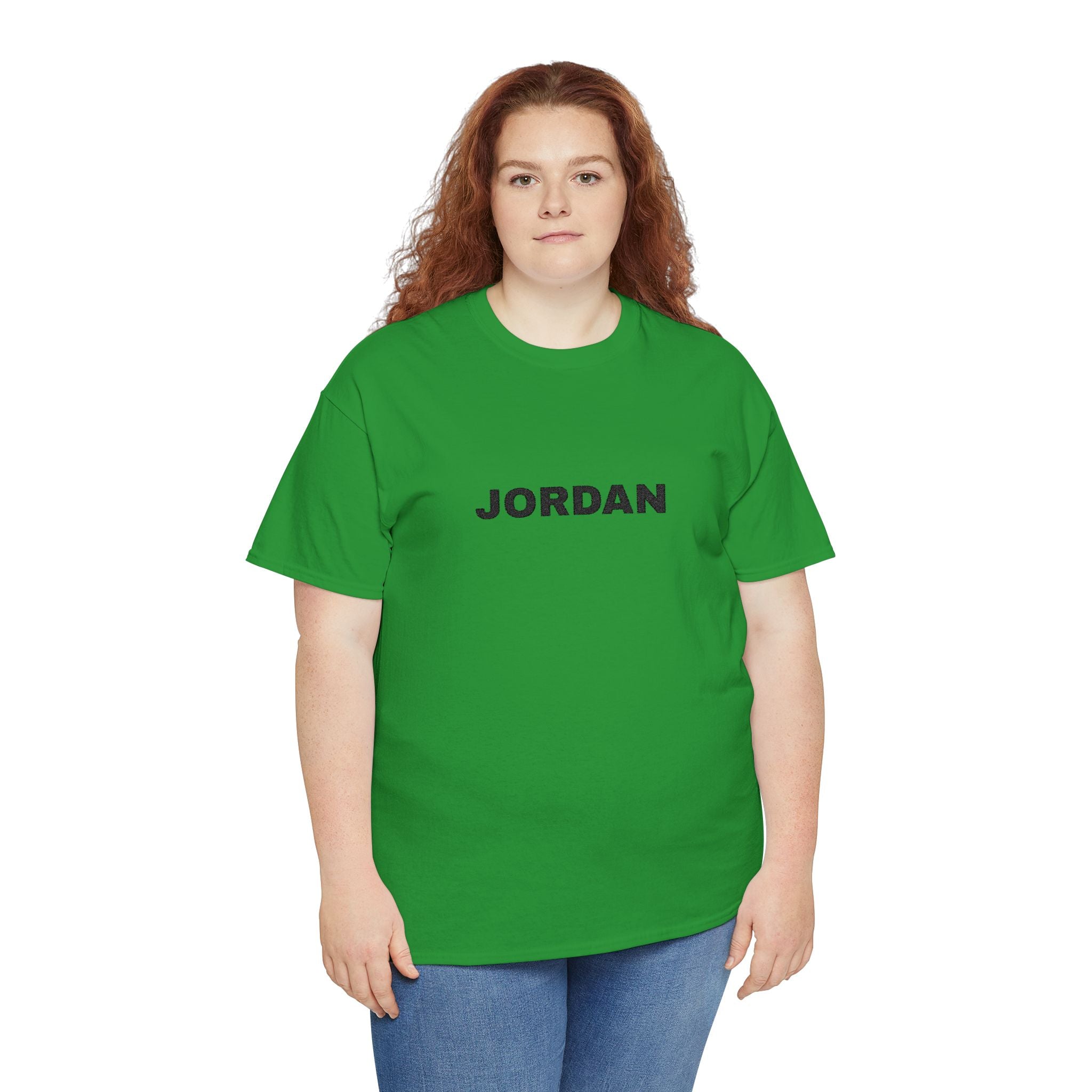 Jordan Minimalist Name Tee — Personalized Monogram Shirt