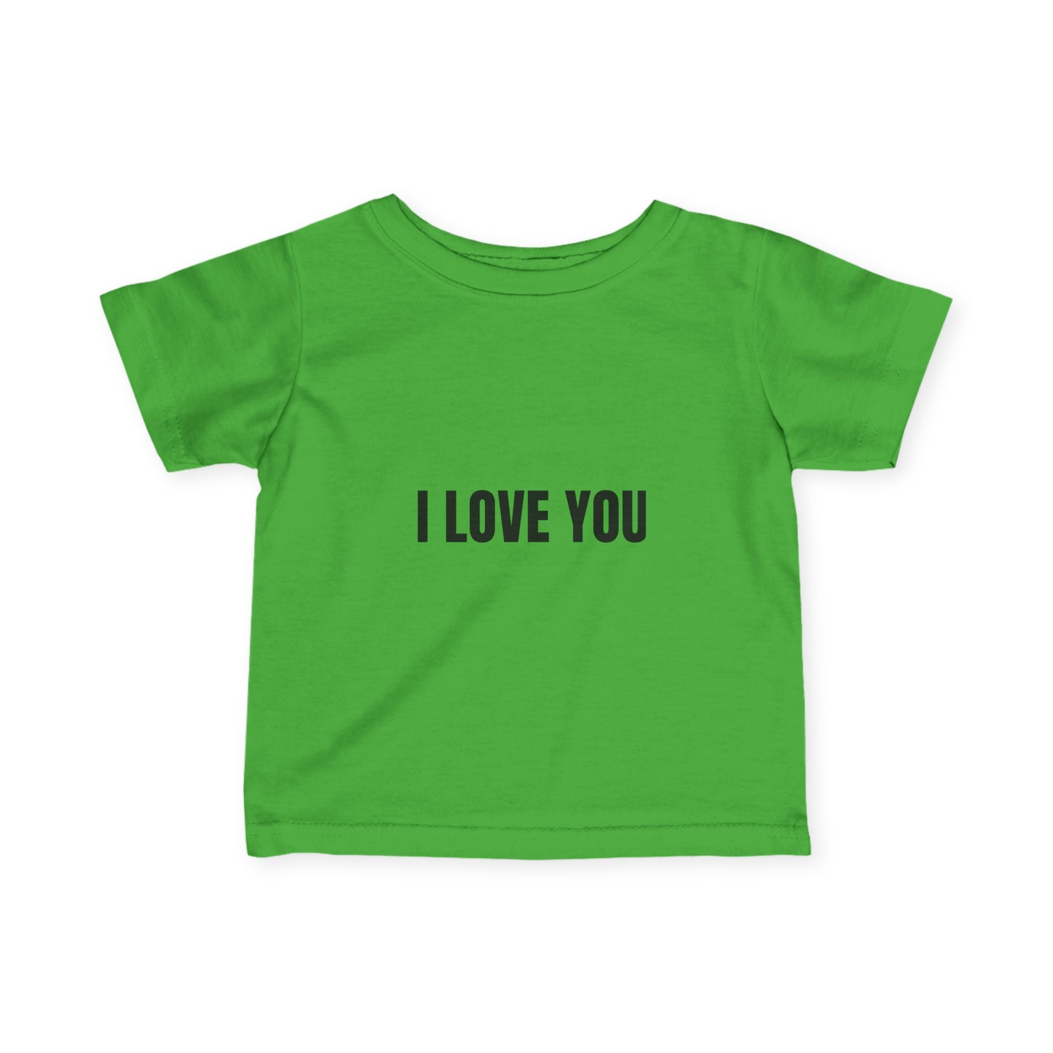 Infant Tee "I Love You" – Cute Minimal Baby Shirt for Newborns & Gifts