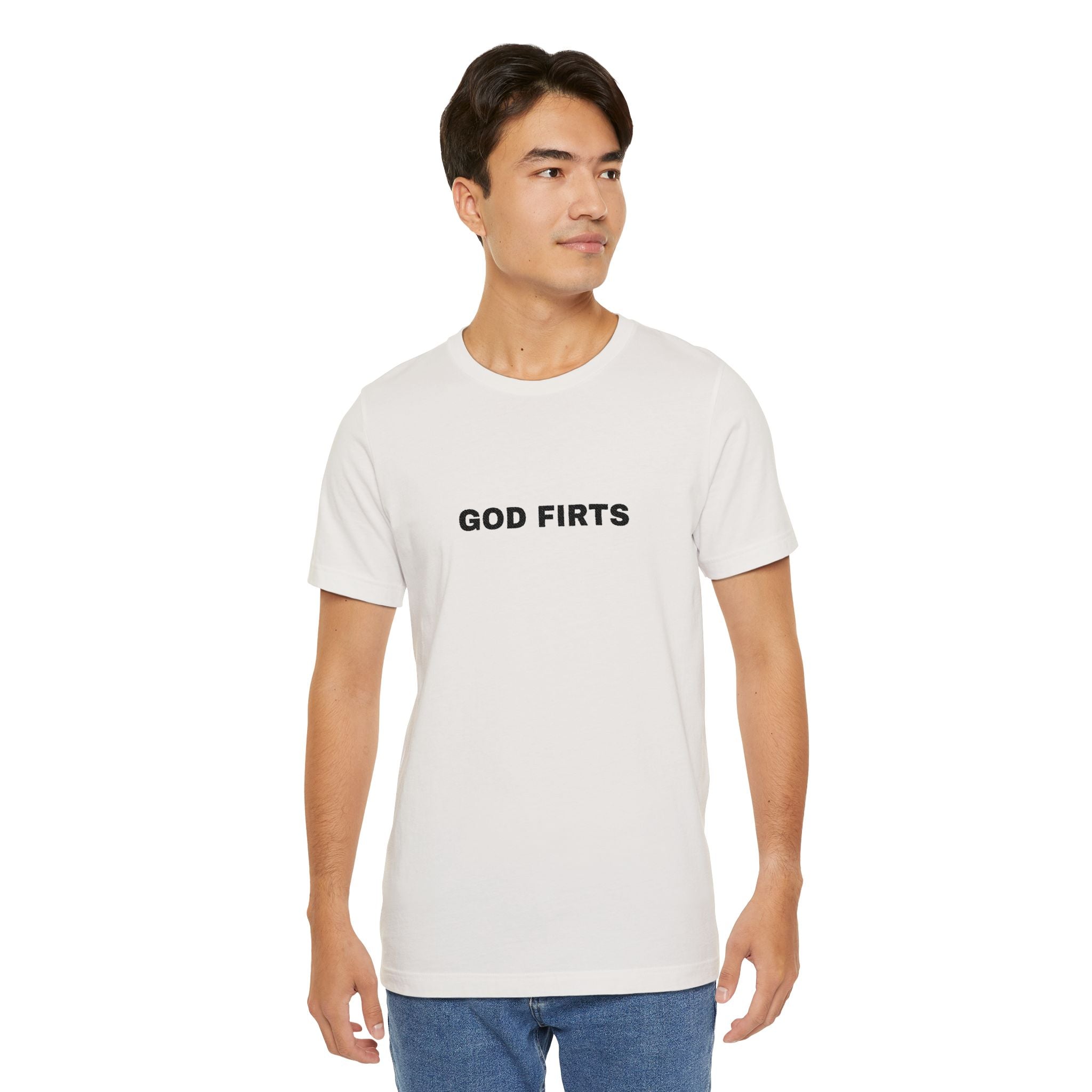 God First T-Shirt — Minimal Christian Faith Tee