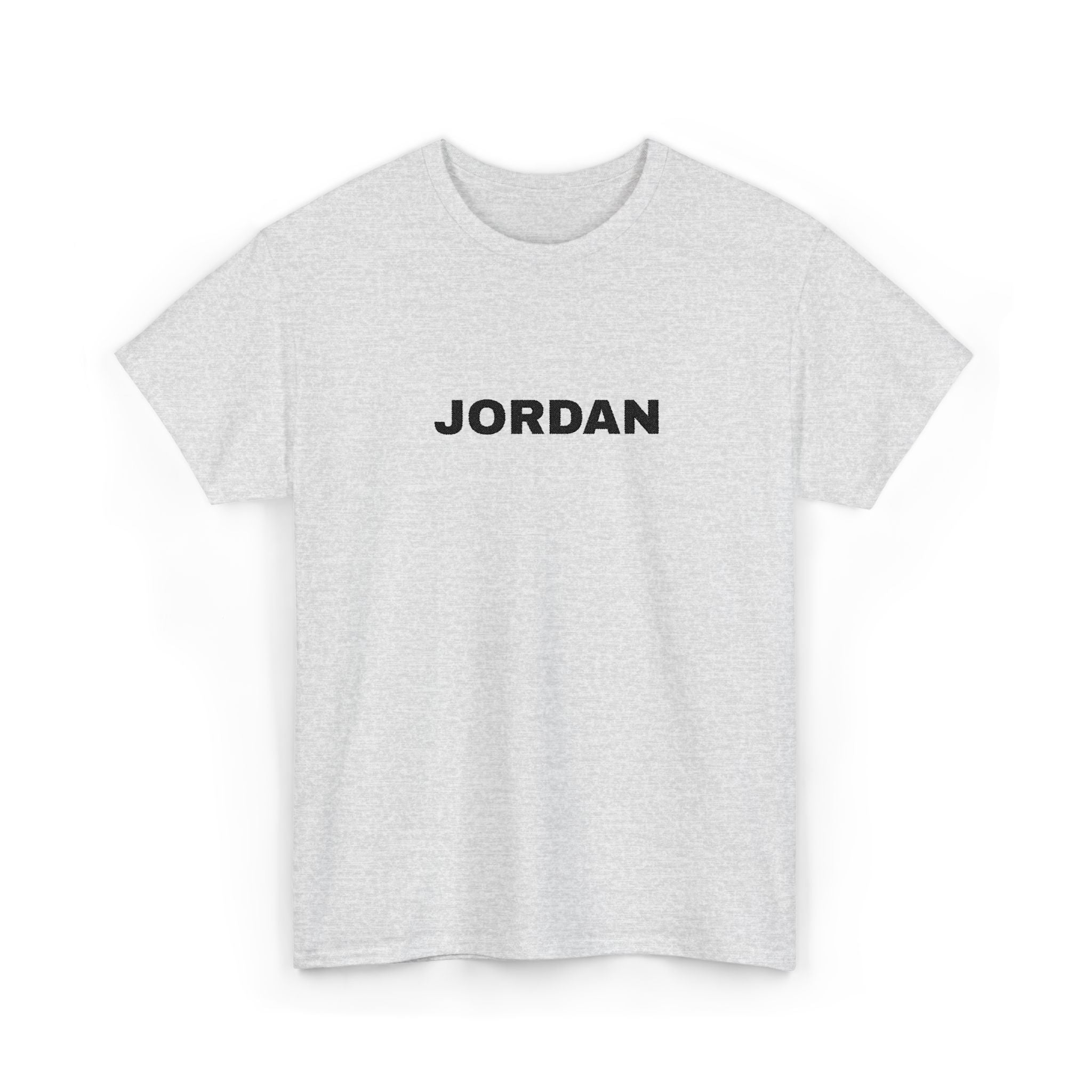 Jordan Minimalist Name Tee — Personalized Monogram Shirt