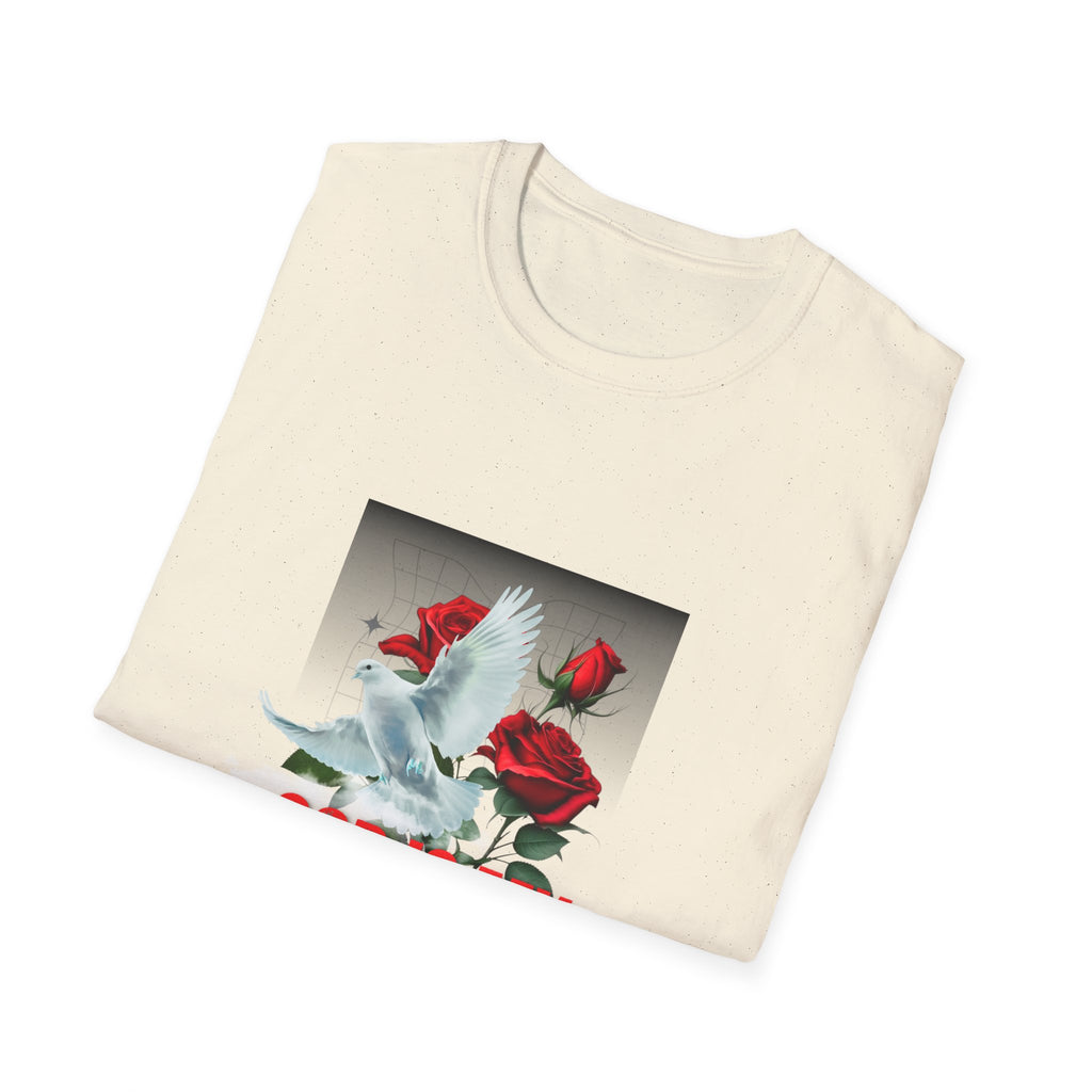 God Is My Strength T-Shirt — Floral Faith Graphic Tee