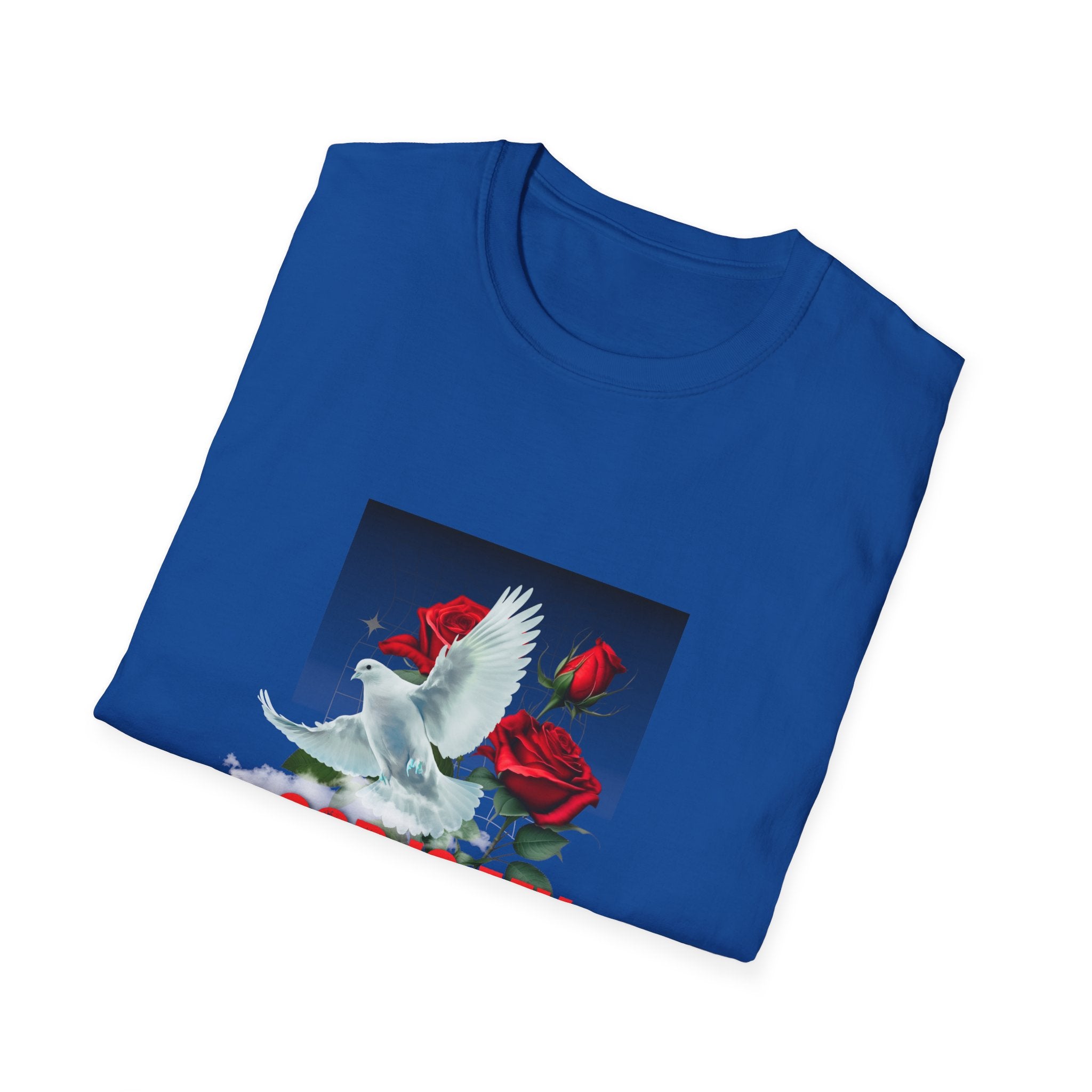 God Is My Strength T-Shirt — Floral Faith Graphic Tee