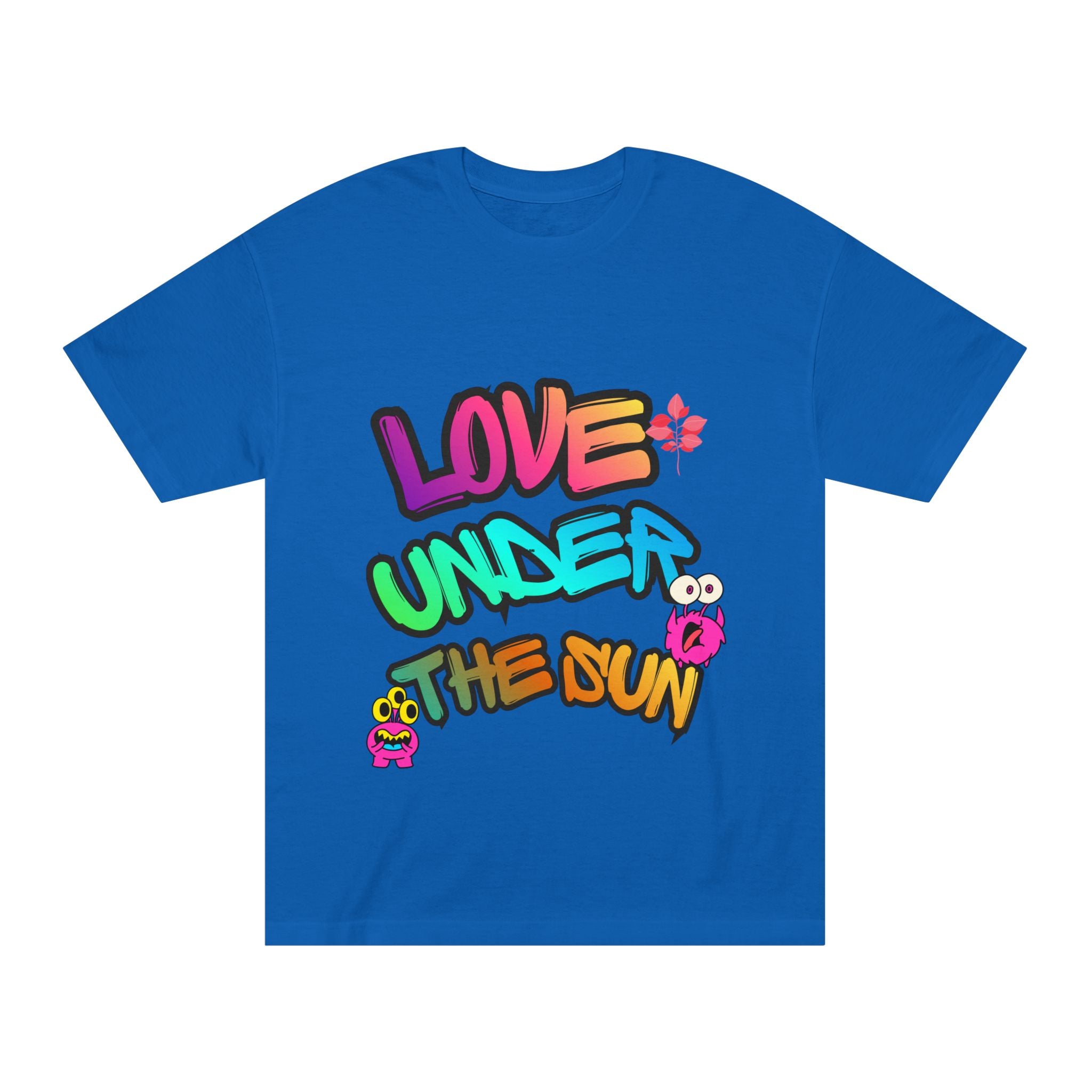 Love Under The Sun Graphic Tee — Colorful Retro Streetwear T-Shirt