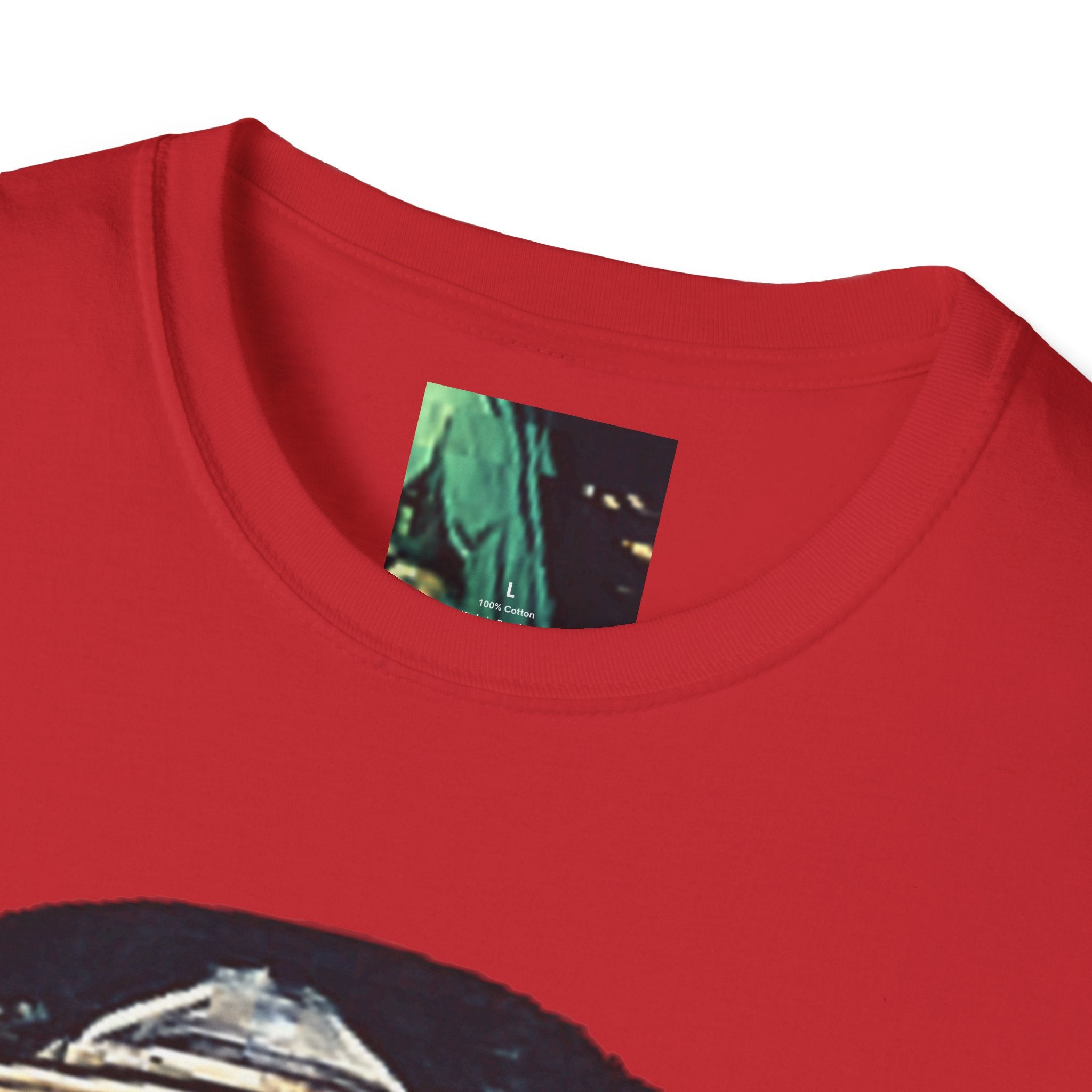 Alien Abduction Graphic T-Shirt — Retro UFO & Planets Space Tee