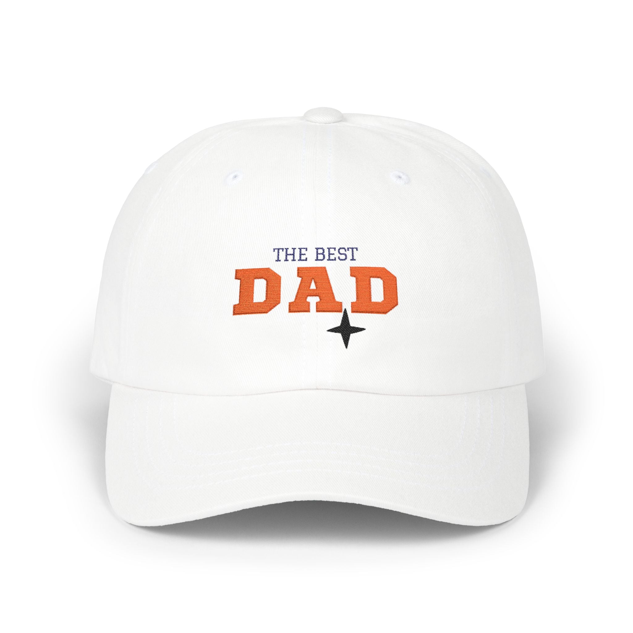 Best Dad Embroidered Cap — Classic Dad Hat for Father’s Day & Gifts
