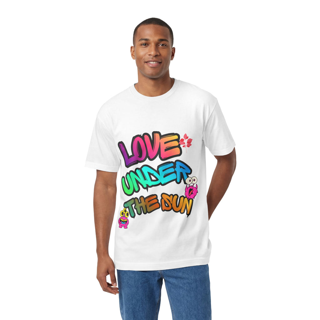 Love Under The Sun Graphic Tee — Colorful Retro Streetwear T-Shirt