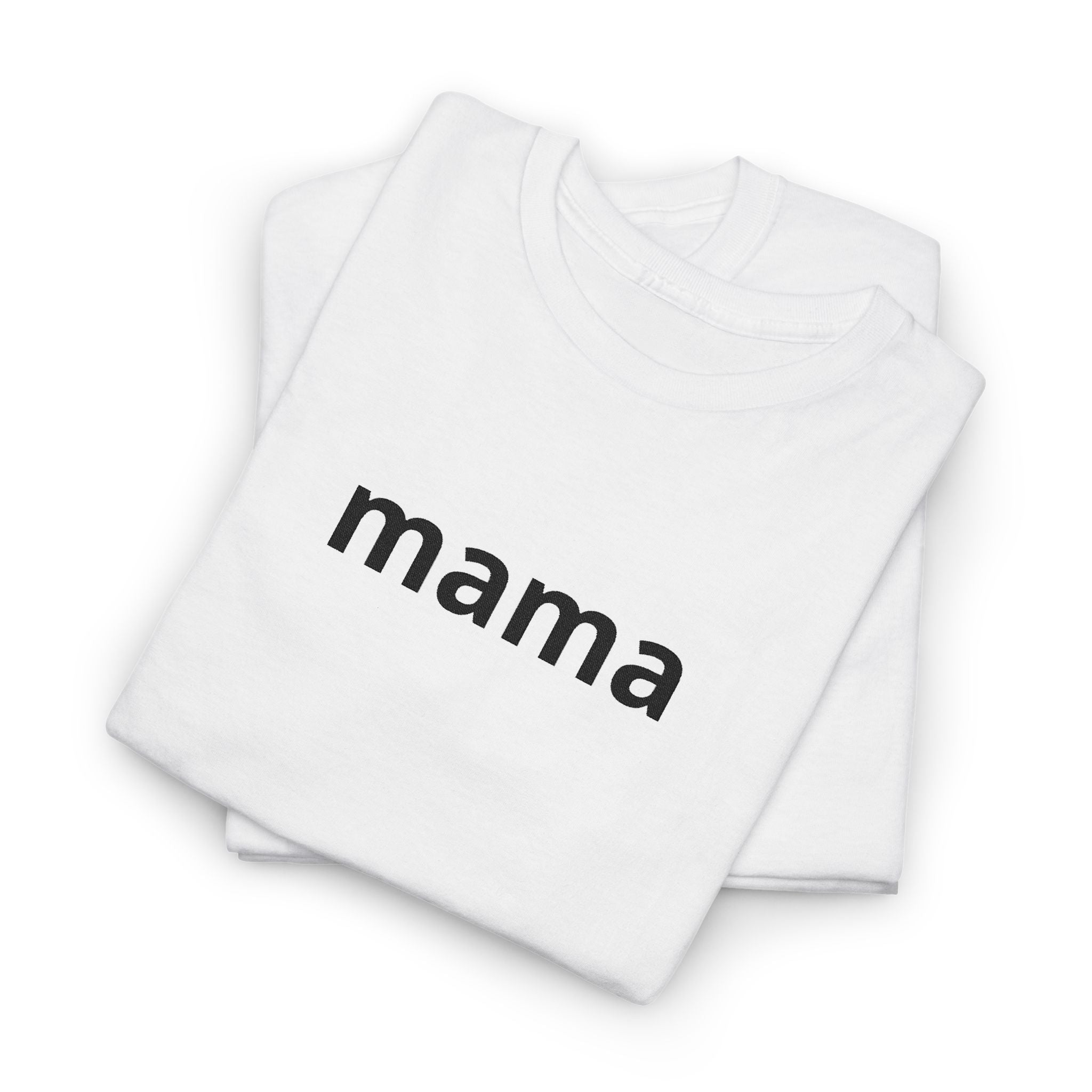 Mama T-Shirt — Simple Floral Script Tee for Moms | Mother’s Day Gift
